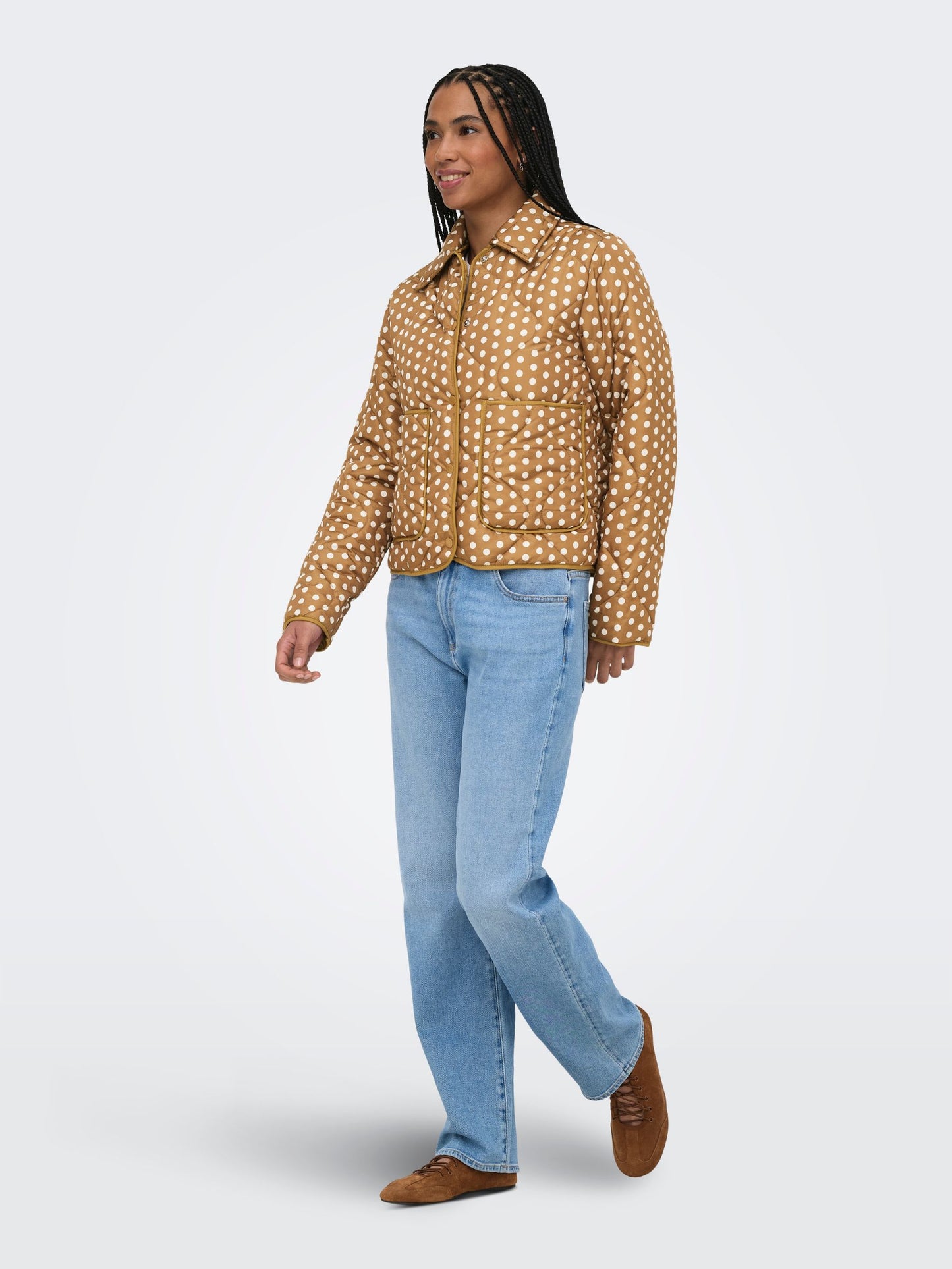Dot Quilted Jacket
