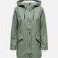 ONLY - Elisa Snap Raincoat - Agave Green