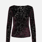 ONLY - Thea Flock Longsleeve Top - Wine Tasting