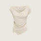 ONLY - Free Asymmetric Top - Silver Lining