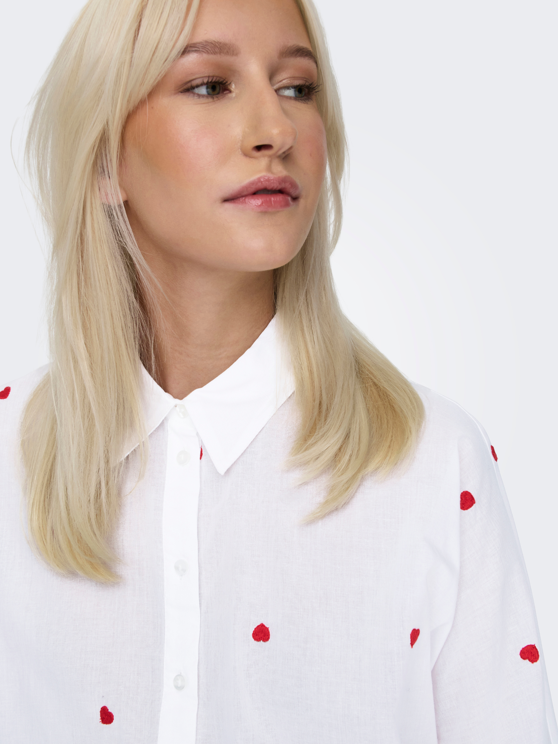 ONLY - Lina Grace Embroidered Shirt