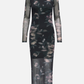 Kaya Midi Mesh Dress