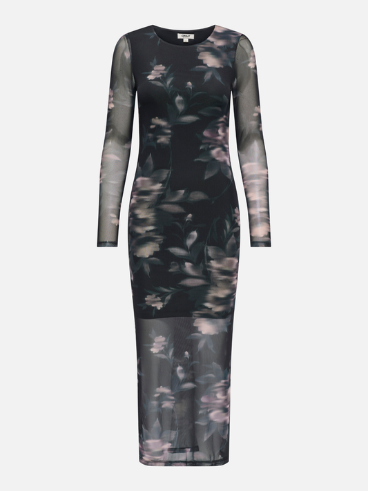 Kaya Midi Mesh Dress