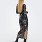 Kaya Midi Mesh Dress