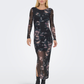 Kaya Midi Mesh Dress