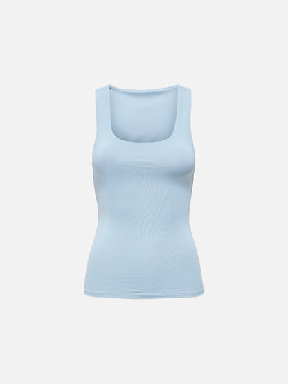ONLY - Lea Two Way Tank Top - Soft Chambray