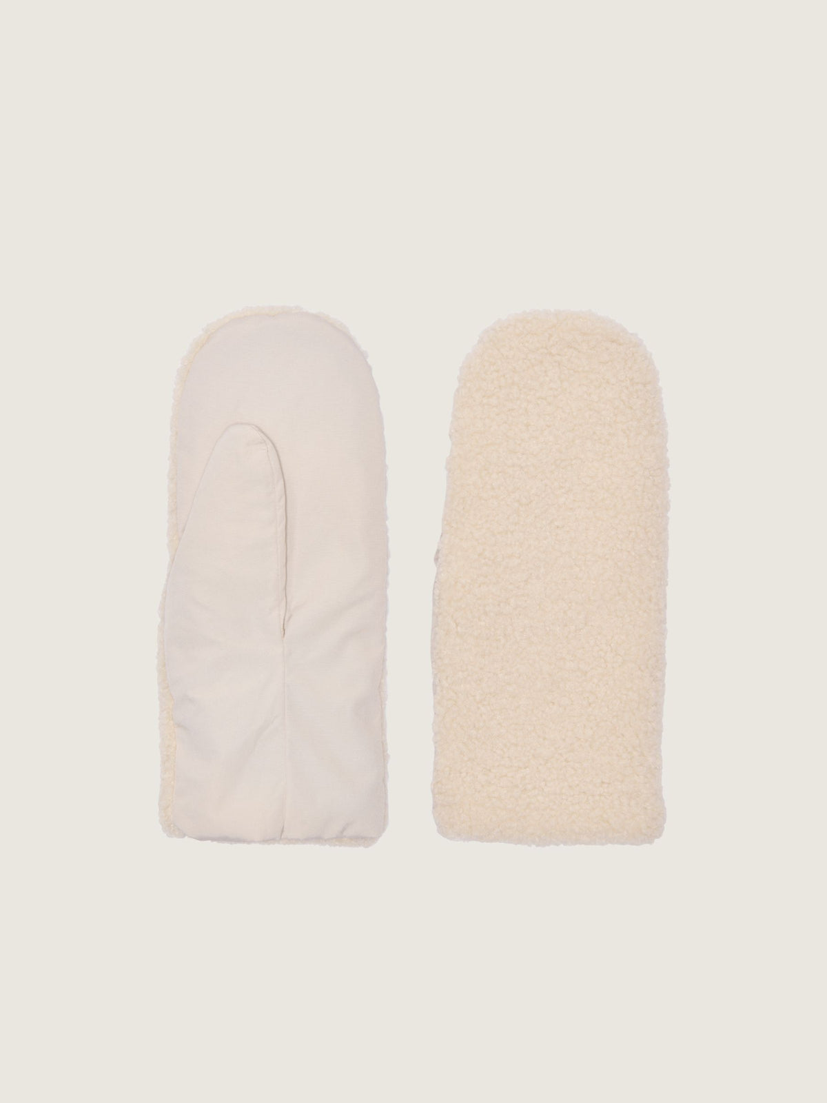 Leva Faux Shearling Mittens