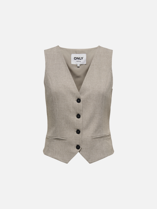 ONLY-Linda Vest-Fungi Melange