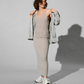 ONLY-Maia Long Knit Skirt-Nacreous Cloud
