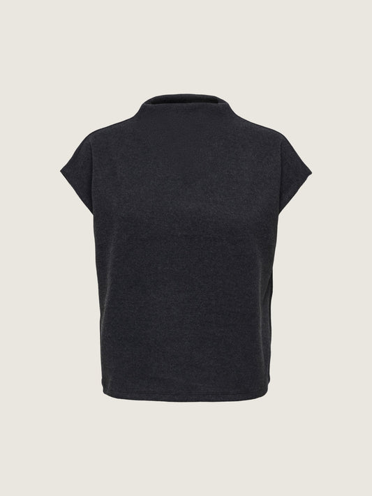 ONLY - Matty Top - Dark Grey Melange