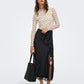 ONLY - Menus Lace Satin Skirt - 