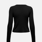 ONLY-Mila V-Neck Cardigan-Black