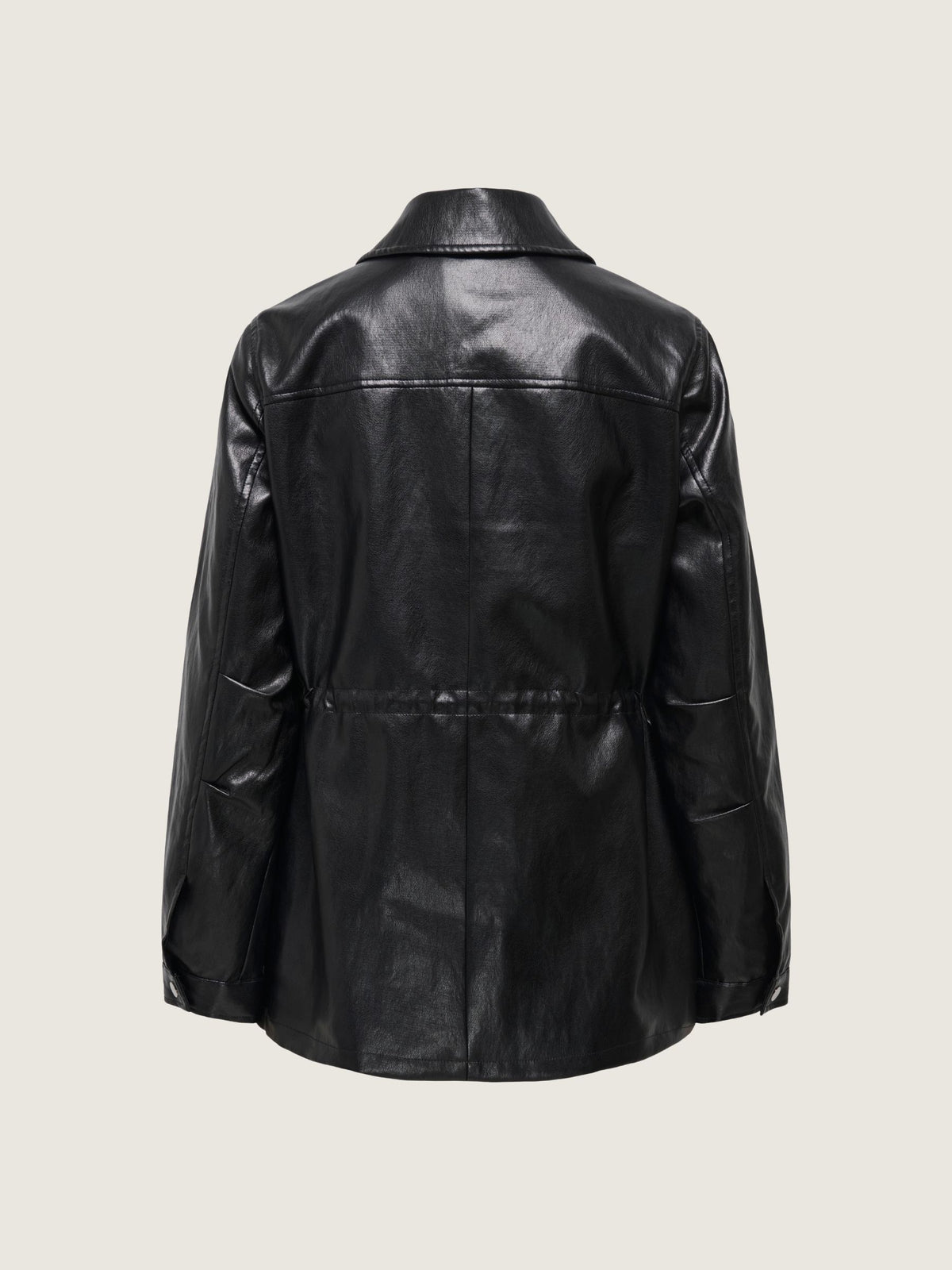 ONLY - Mini Faux Leather String Jacket - 