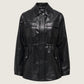 ONLY - Mini Faux Leather String Jacket - 