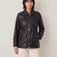Mini Faux Leather String Jacket