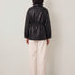 Mini Faux Leather String Jacket