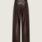 ONLY - Neli Faux Leather Barrel Pants - 