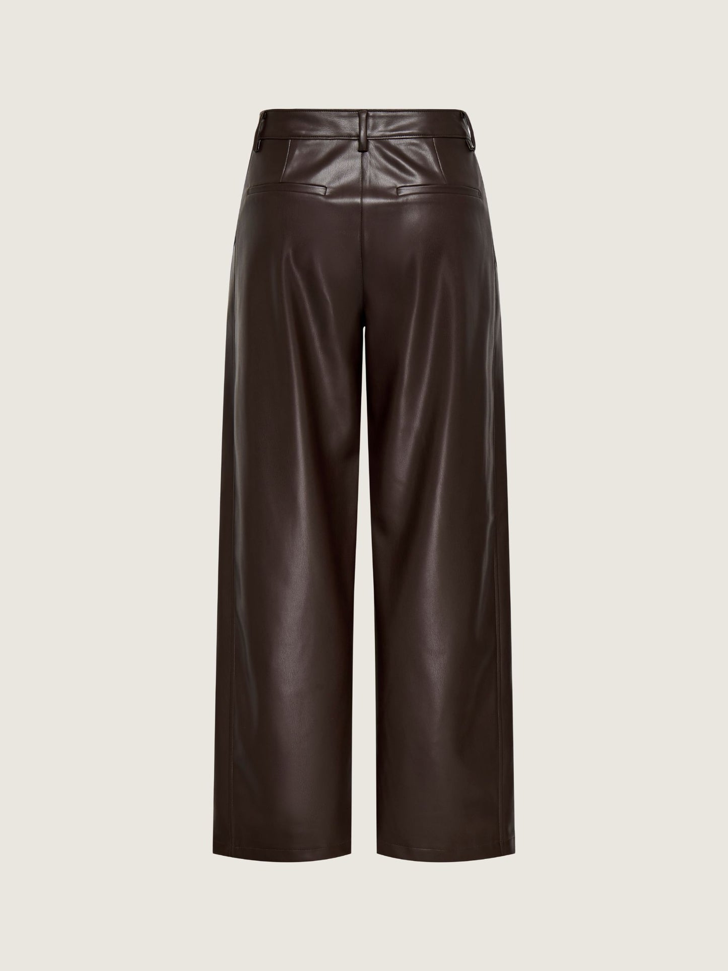 ONLY - Neli Faux Leather Barrel Pants - 