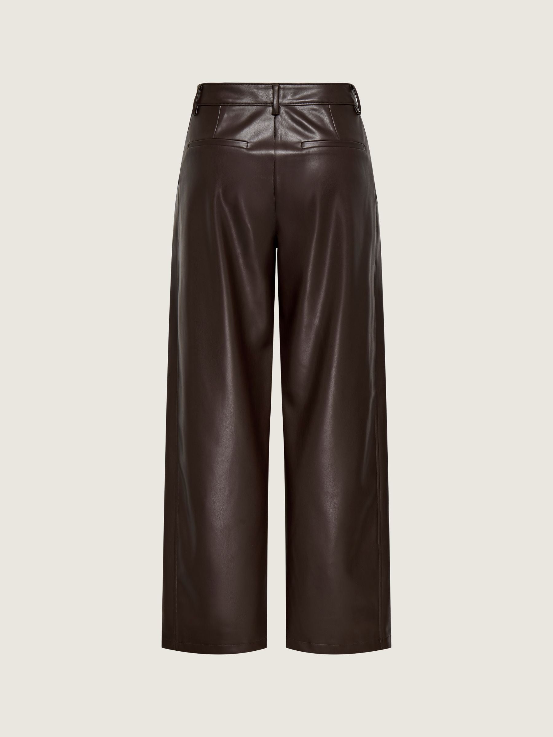 ONLY - Neli Faux Leather Barrel Pants - 