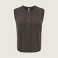 ONLY - Olivia Knit Sweater Vest - Mole Melange