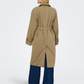 Orchid Long Trench Coat