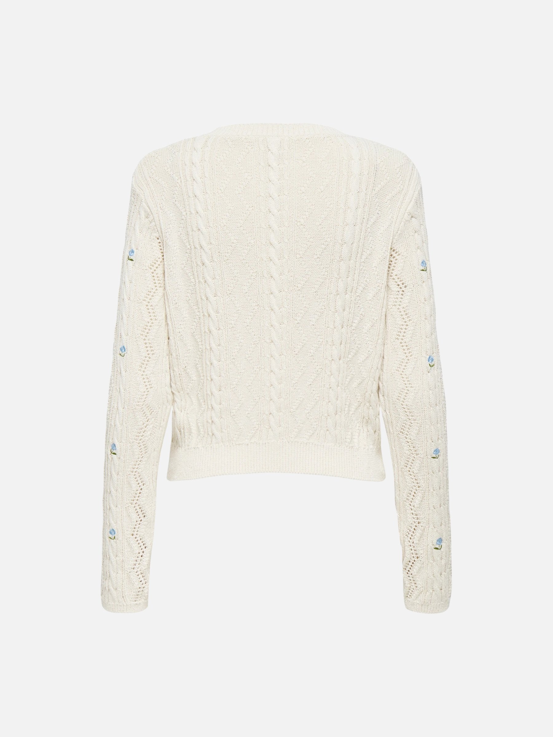 ONLY - Rita Embroidered Pullover Sweater - 