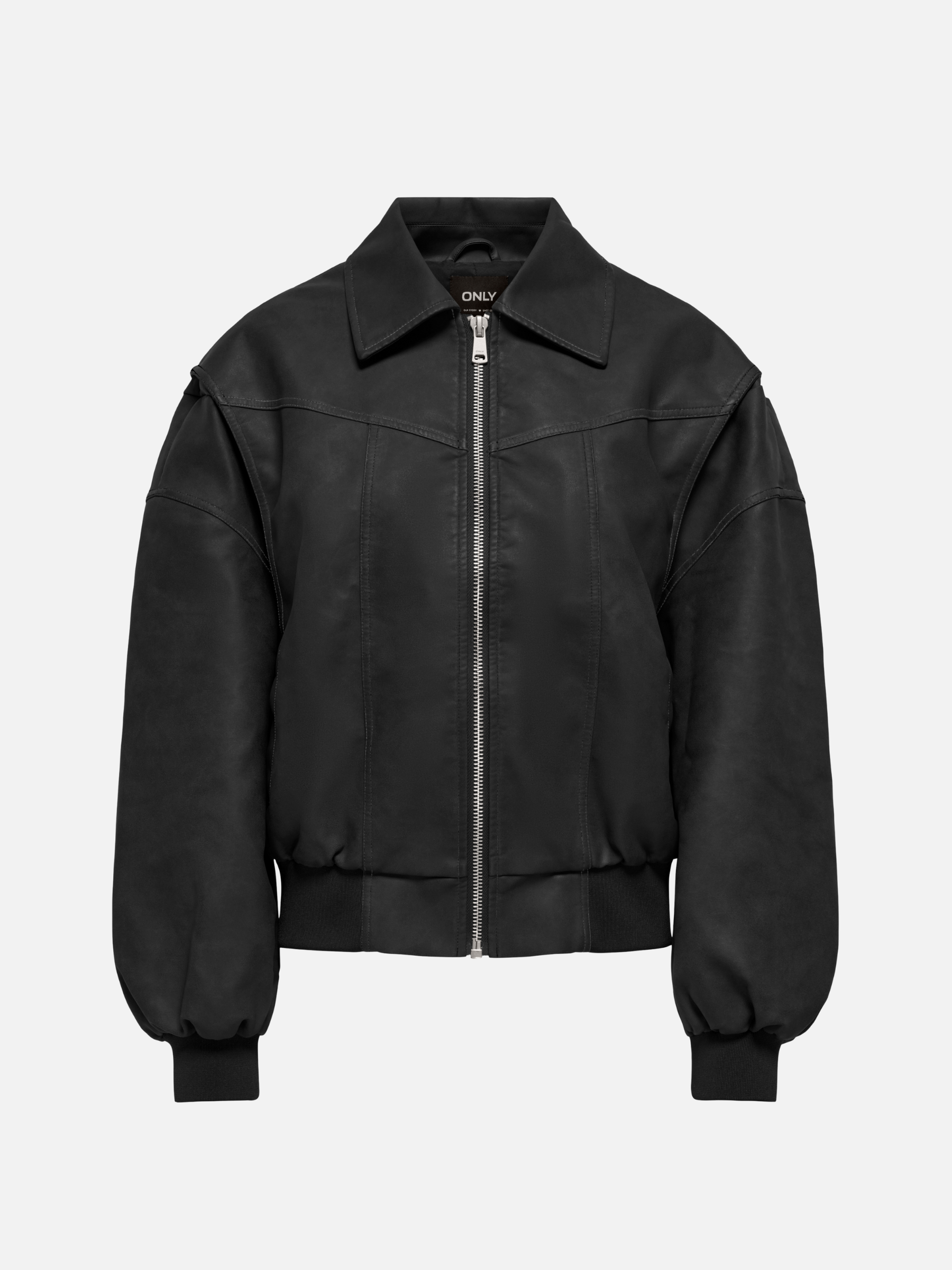 Saba Faux Leather Jacket – PLENTY - Main Image