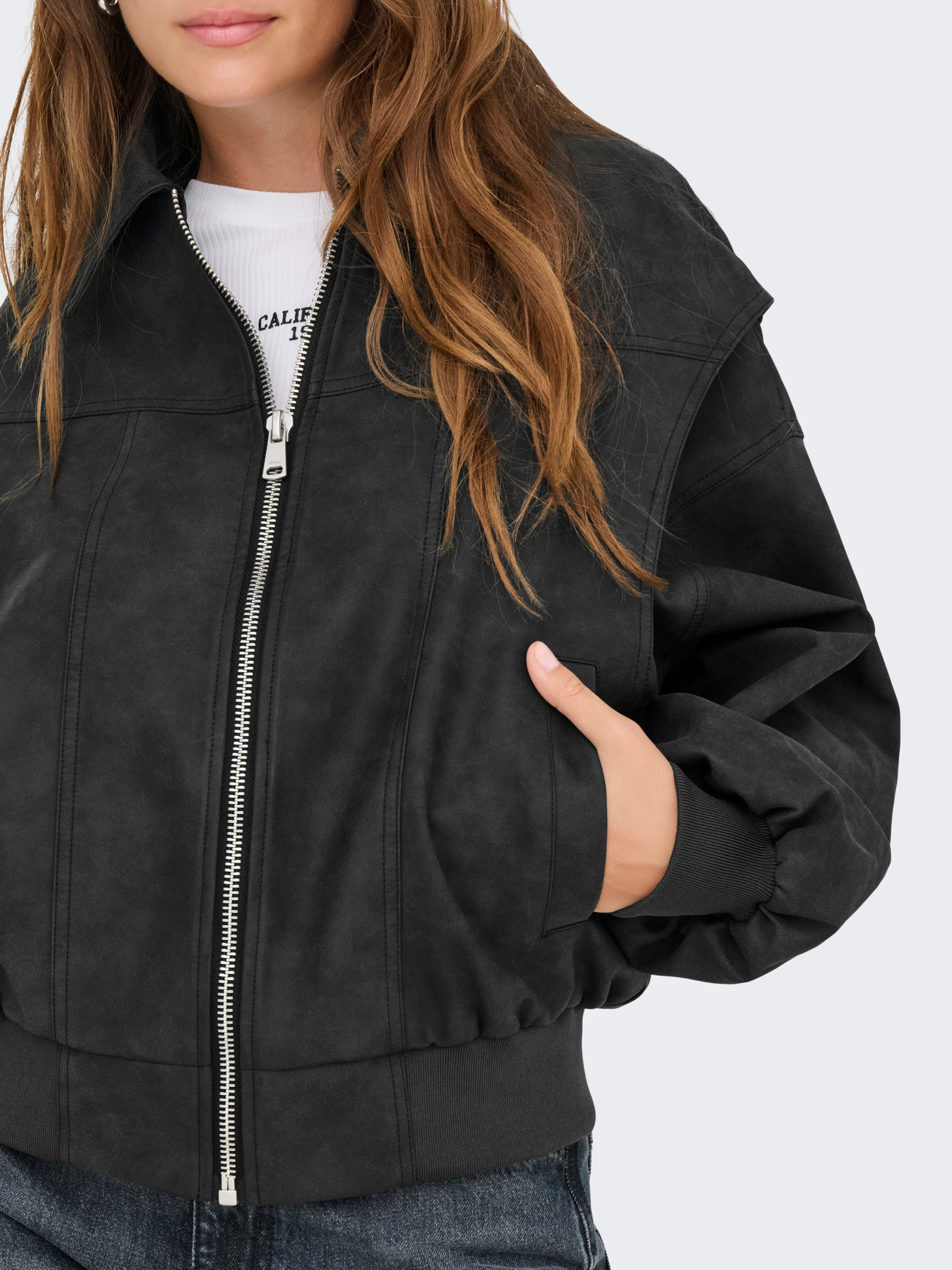 ONLY - Saba Faux Leather Jacket - 