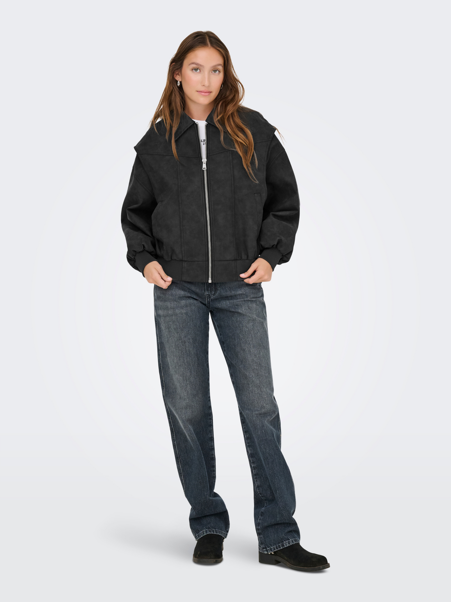 ONLY - Saba Faux Leather Jacket - 