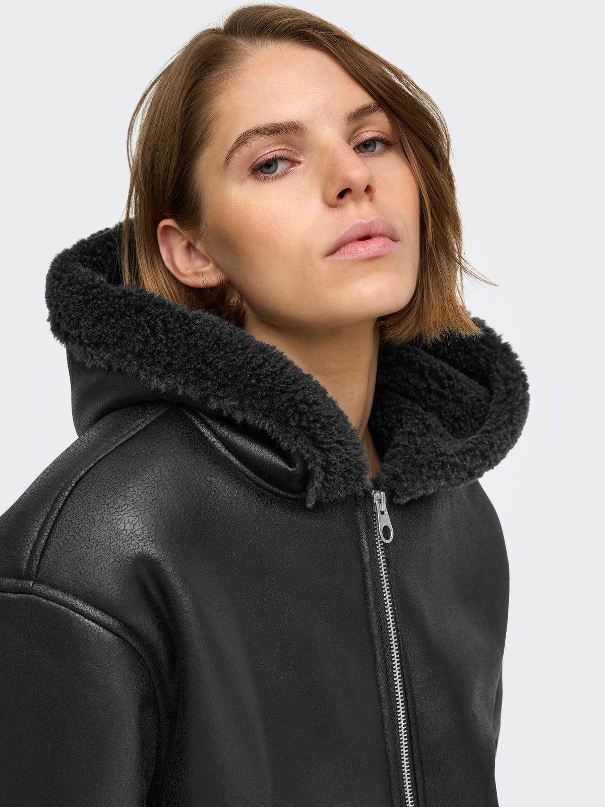 ONLY - Sila Bonded Hooded Jacket - 