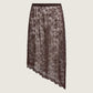 Soba Lace Asymmetric Skirt