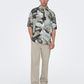 ONLY & SONS-Bud Life Short Sleeve Shirt-Surf Spray