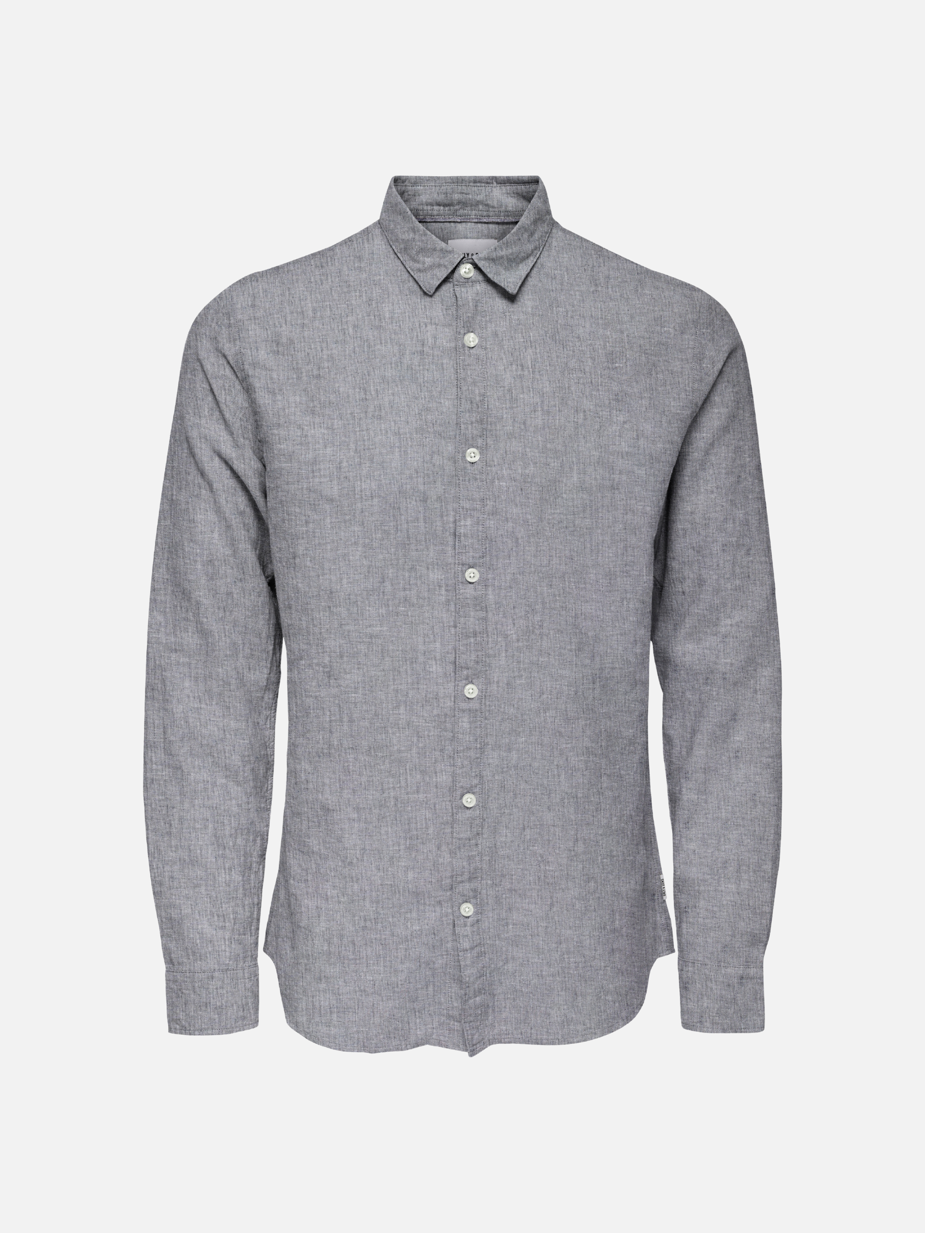 ONLY & SONS - Caiden Solid Long Sleeve Shirt