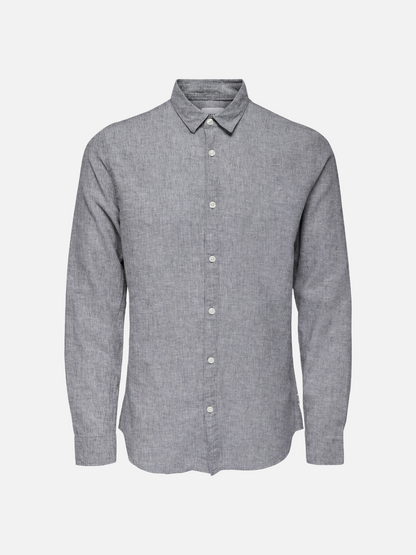 ONLY & SONS - Caiden Solid Long Sleeve Shirt