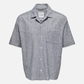 ONLY & SONS-Caiden Resort One Pocket Shirt-Dress Blues