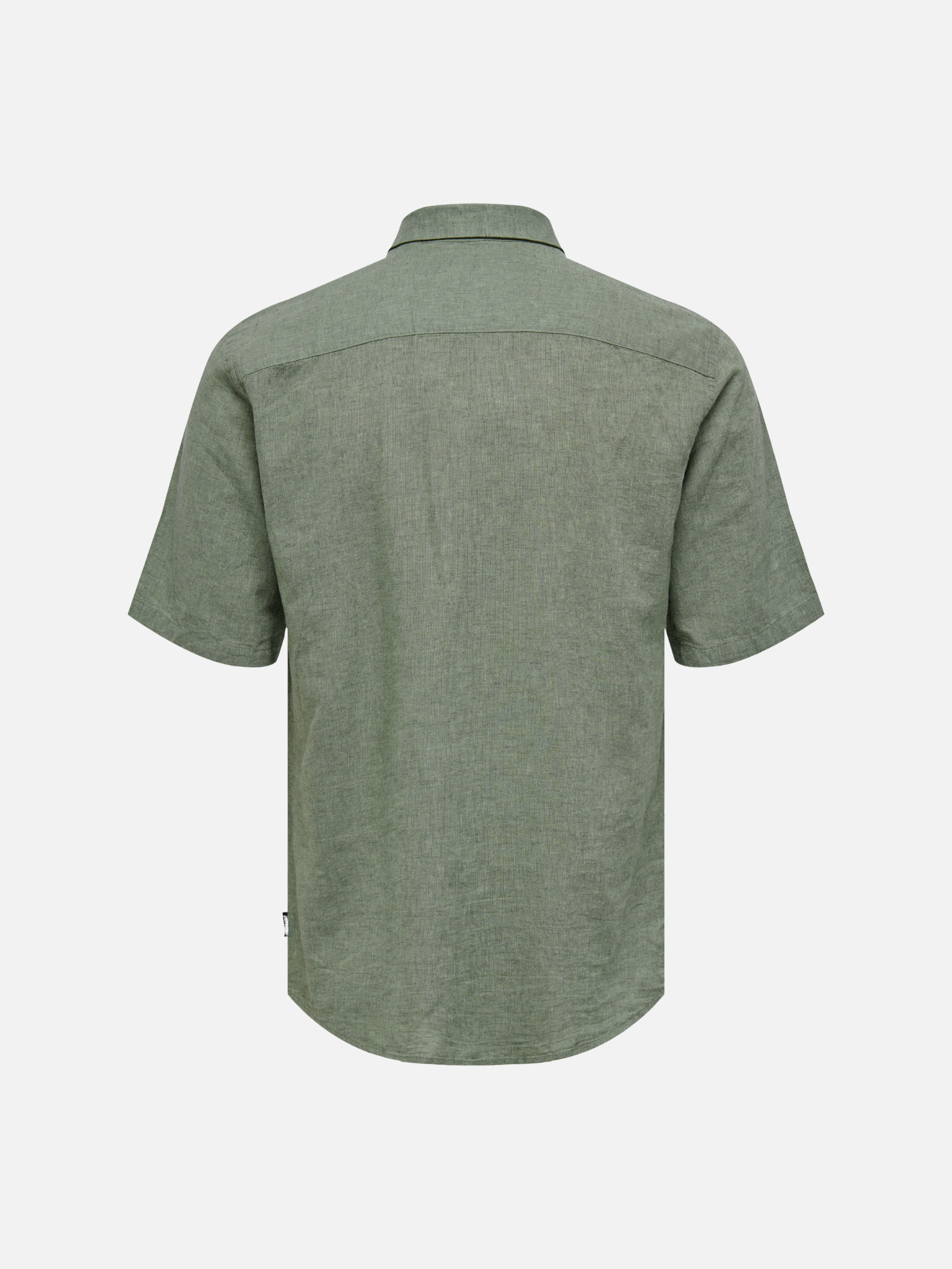 ONLY & SONS-Caiden Solid Shirt-Swamp