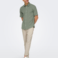 ONLY & SONS-Caiden Solid Shirt-Swamp