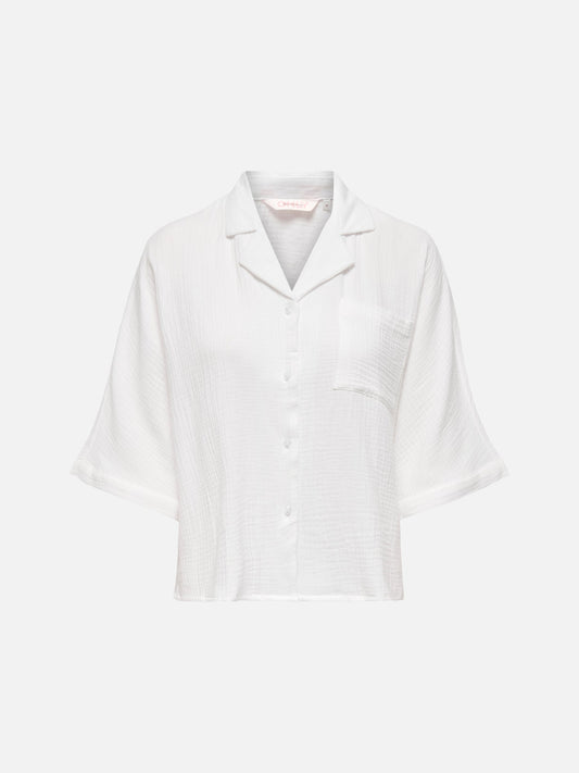 ONLY - Thyra Cotton Shirt - 