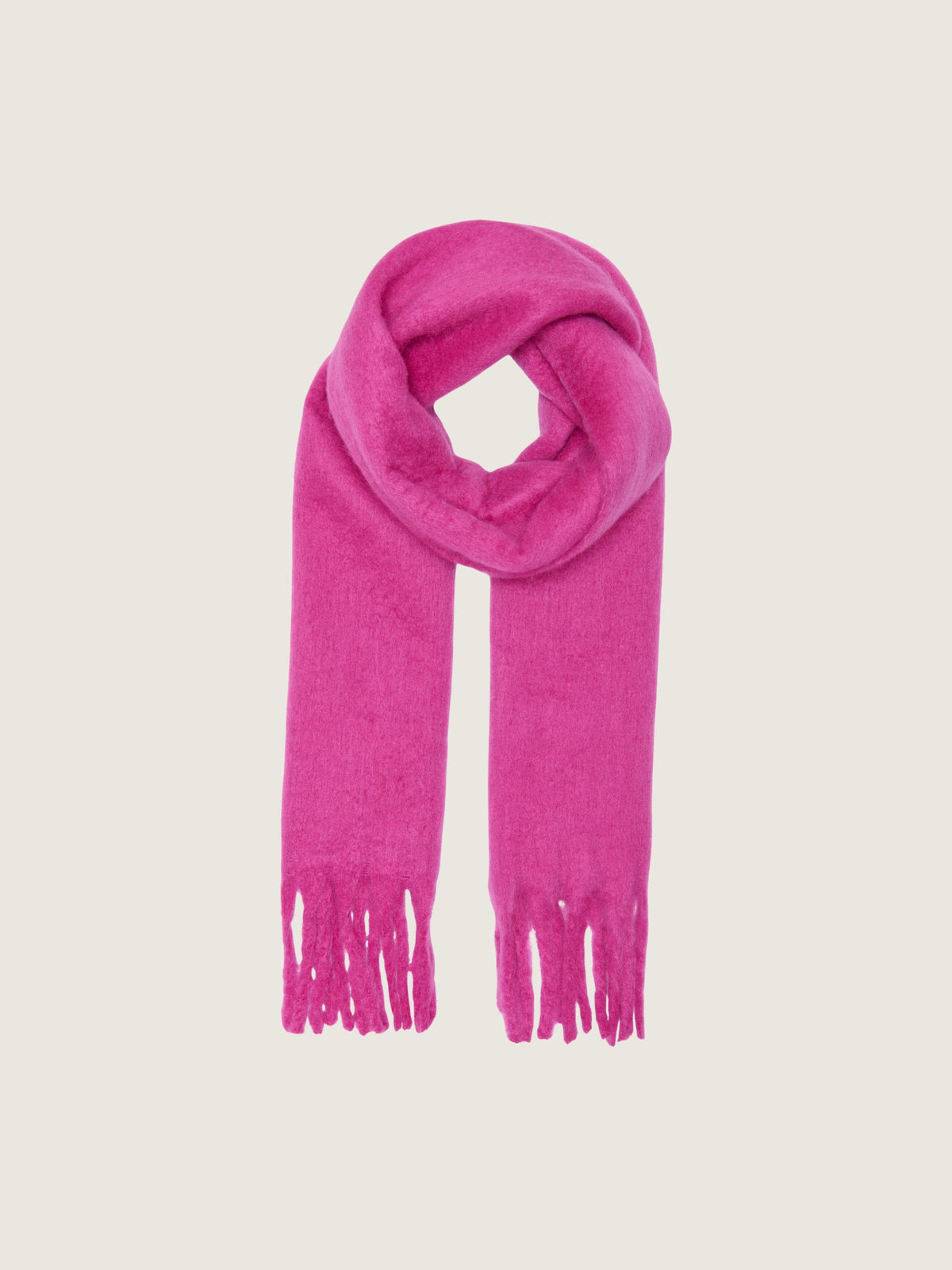 ONLY - Tiana Woven Scarf - Fuschia Red