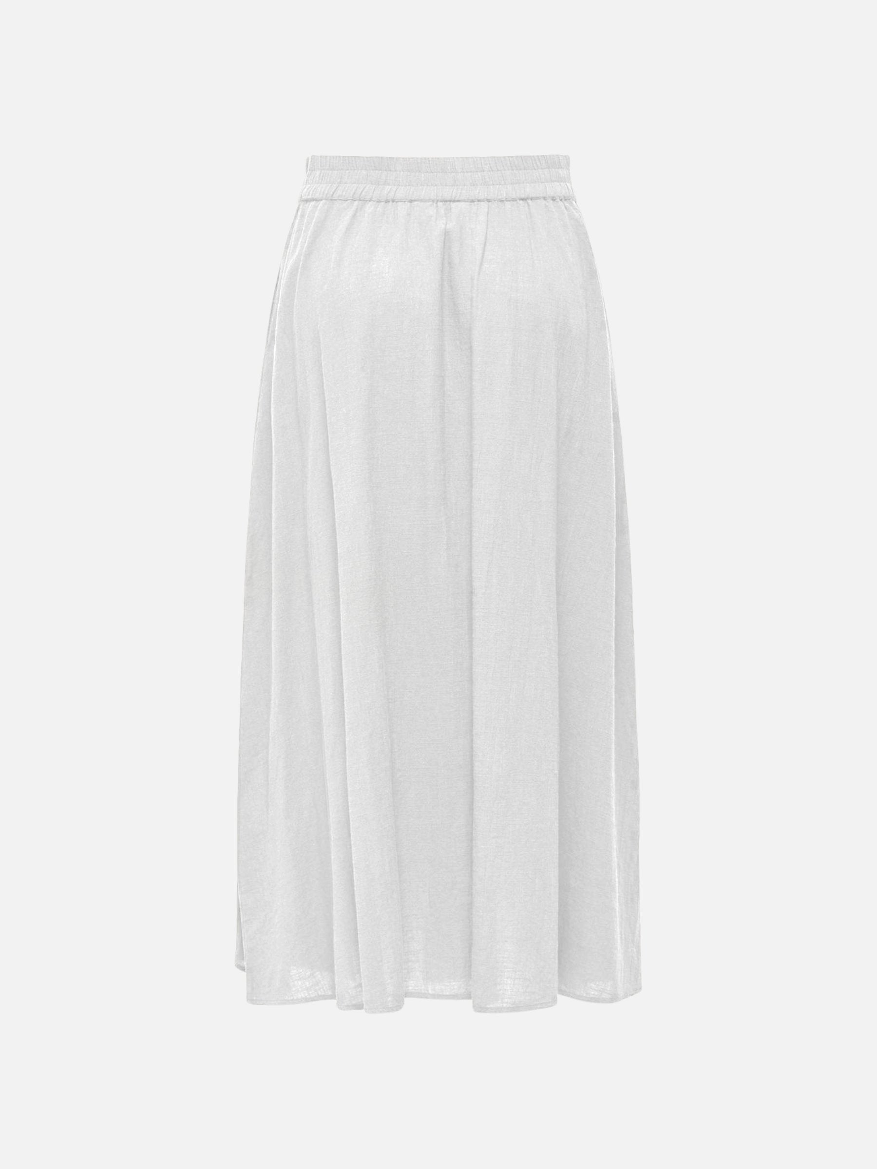 ONLY - Tizana Maxi Skirt - Cloud Dancer