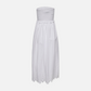 ONLY-Tulum Smock Maxi Dress-Blue Bonnet