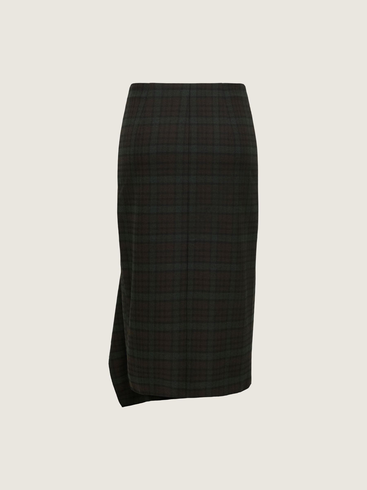 ONLY - Vanja Long Checked Skirt - 