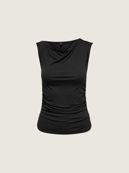 ONLY - Vanja Off Shoulder Shell Top - Black