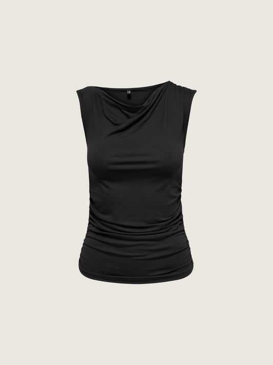 ONLY - Vanja Off Shoulder Shell Top - Black