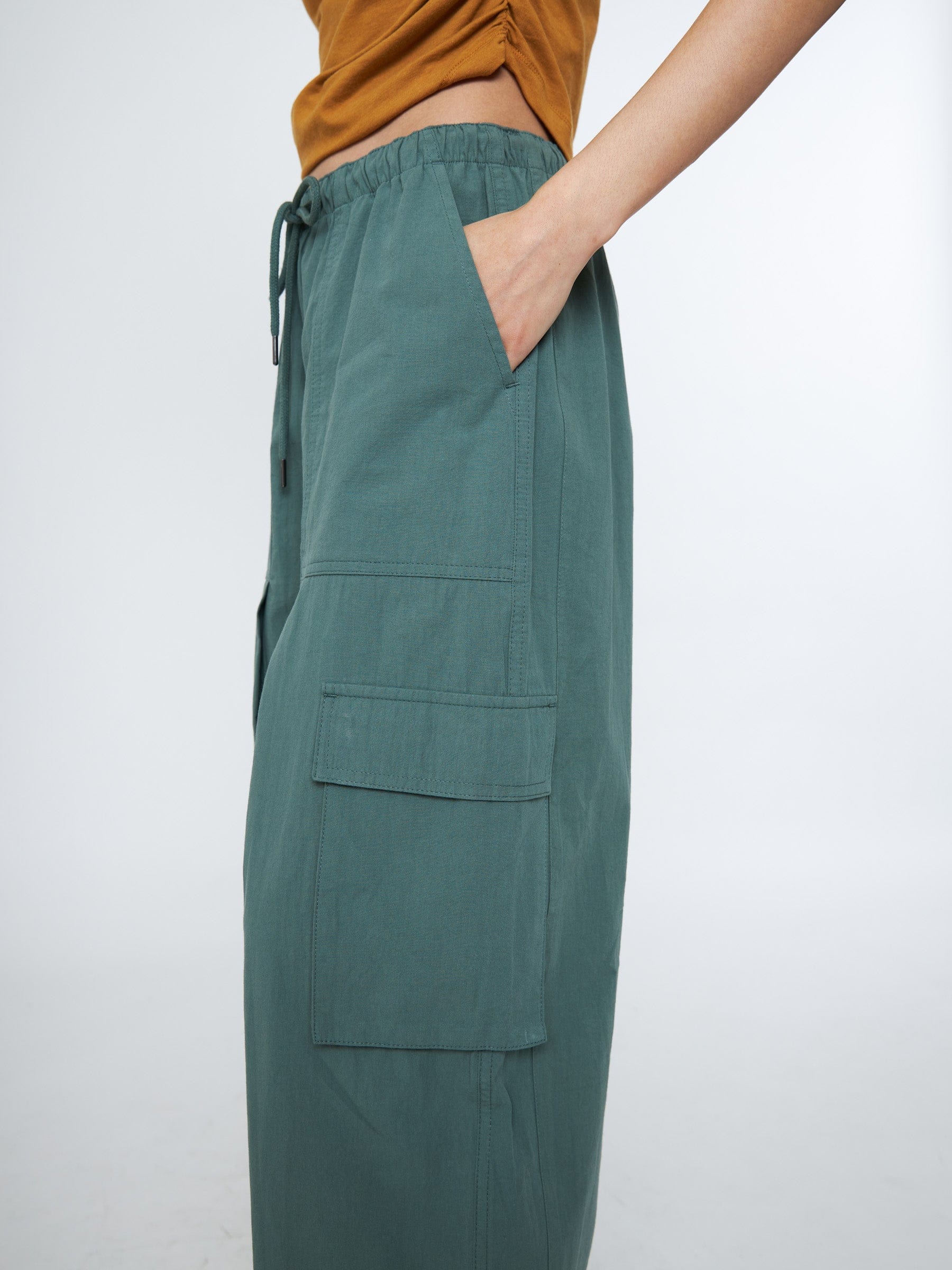 Bottoms - PGD - Diaz Parachute Cargo Pants - PLENTY