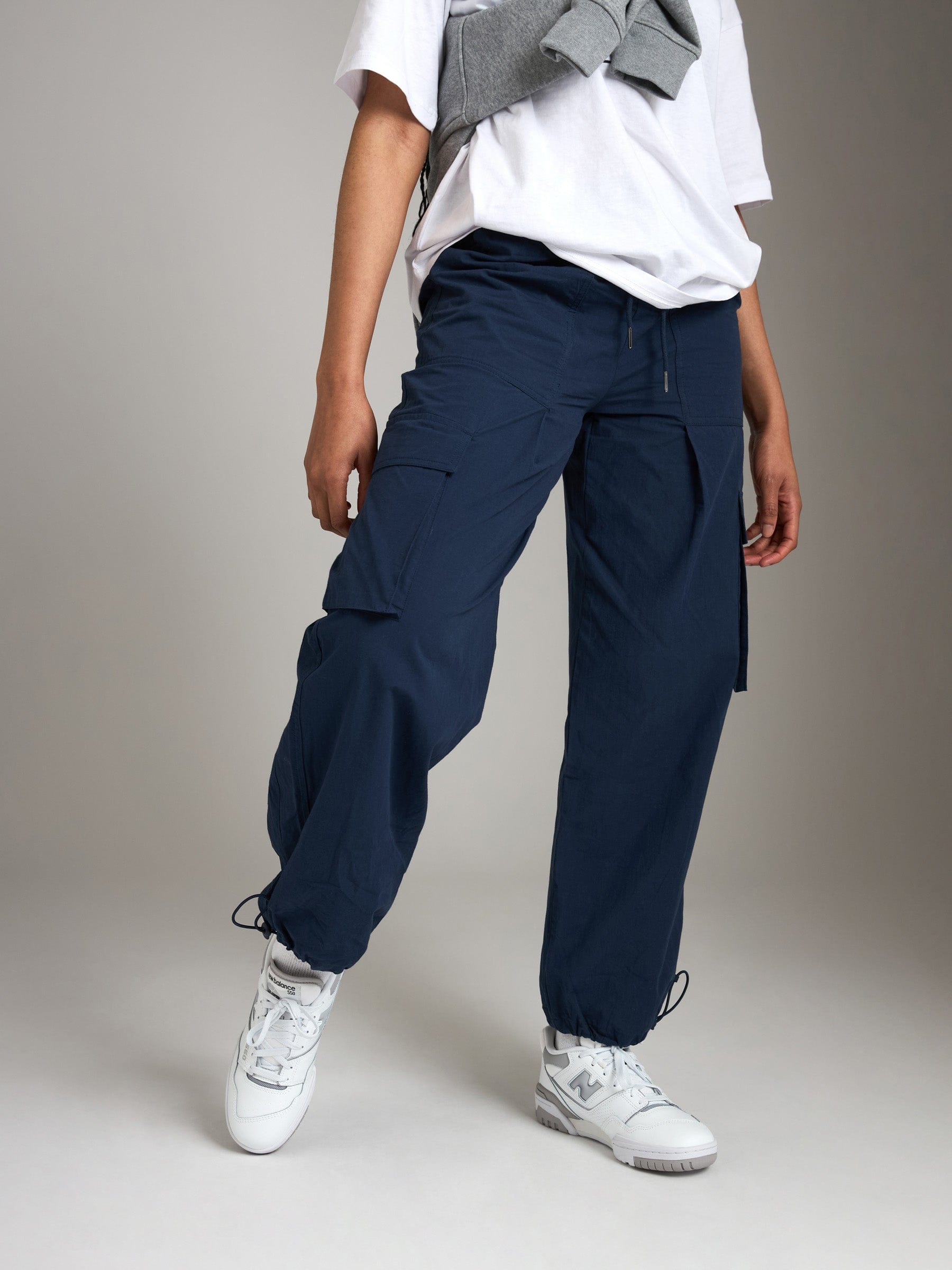Darker Wavs Unisex Distressed Strappy Patchwork Cargo Pants