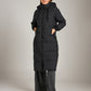 PGD OUTERWEAR Black / 2XS Matte Power Puffer Simone Long Jacket