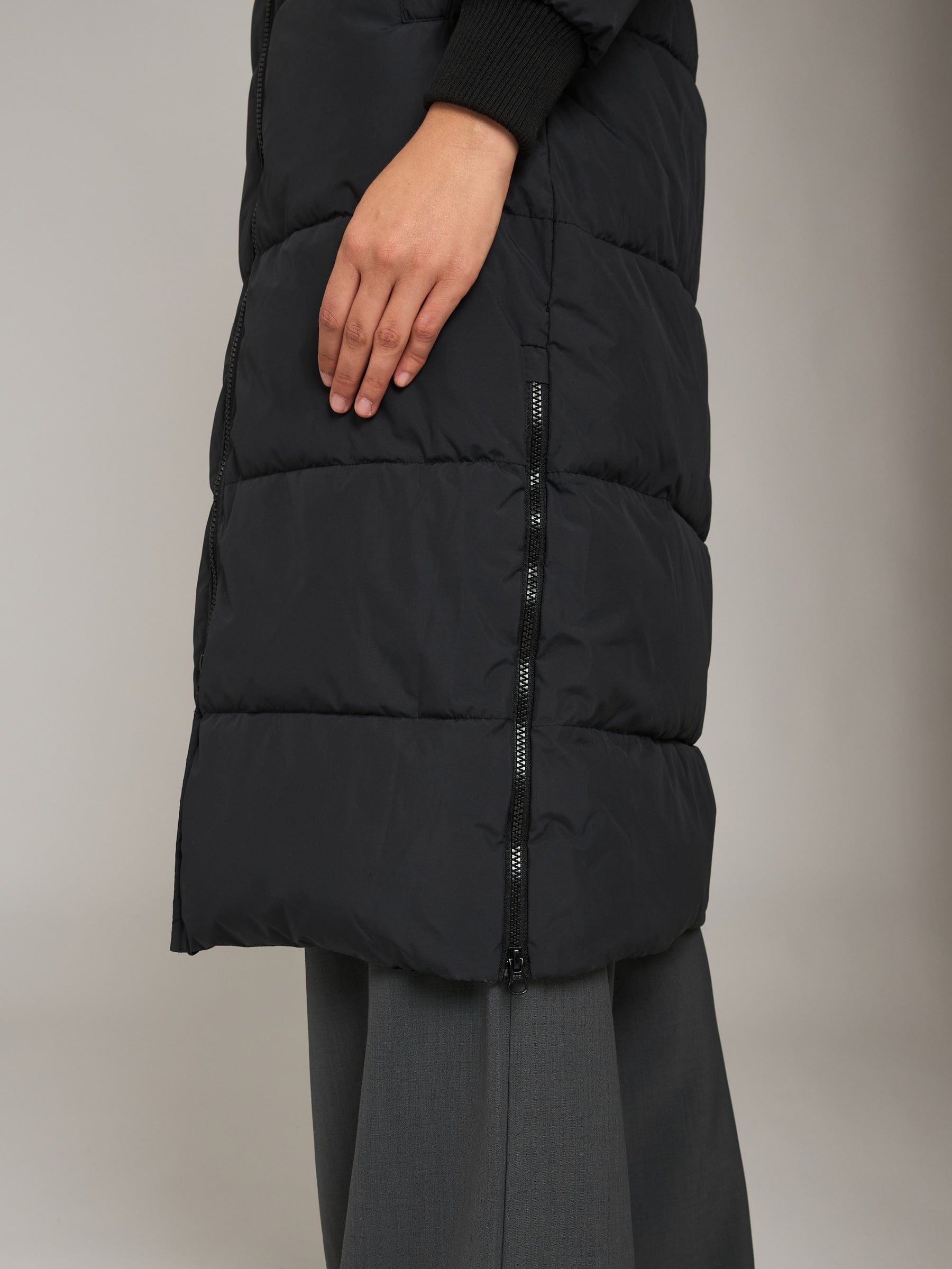 PGD OUTERWEAR Matte Power Puffer Simone Long Jacket
