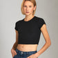 PGD TOPS Black / 2XS Rib Zuri Baby Tee