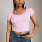 TOPS - PGD - Robin Deco Short Sleeve Top - PLENTY